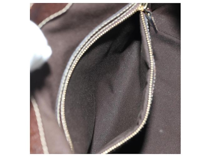 Borsa a mano Gucci Sherry Line in tela marrone e oro 146002 Auth 167181V D'oro - vista 22