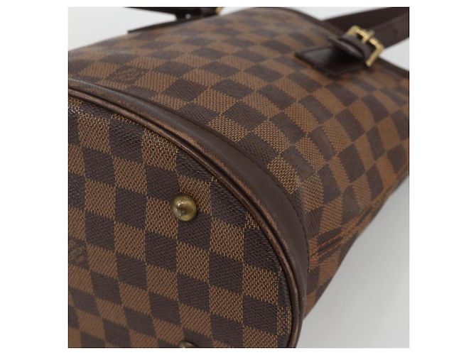 LOUIS VUITTON Borsa a Spalla Damier Ebene Marais N42240 LV Auth BA11935 - vista 10