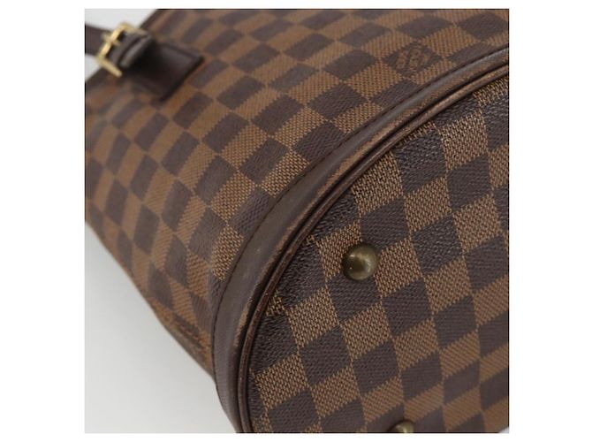 LOUIS VUITTON Borsa a Spalla Damier Ebene Marais N42240 LV Auth BA11935 - vista 11