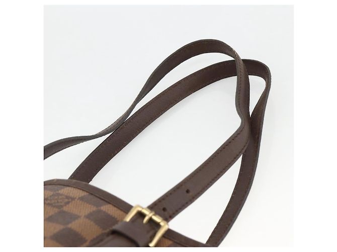 LOUIS VUITTON Borsa a Spalla Damier Ebene Marais N42240 LV Auth BA11935 - vista 8