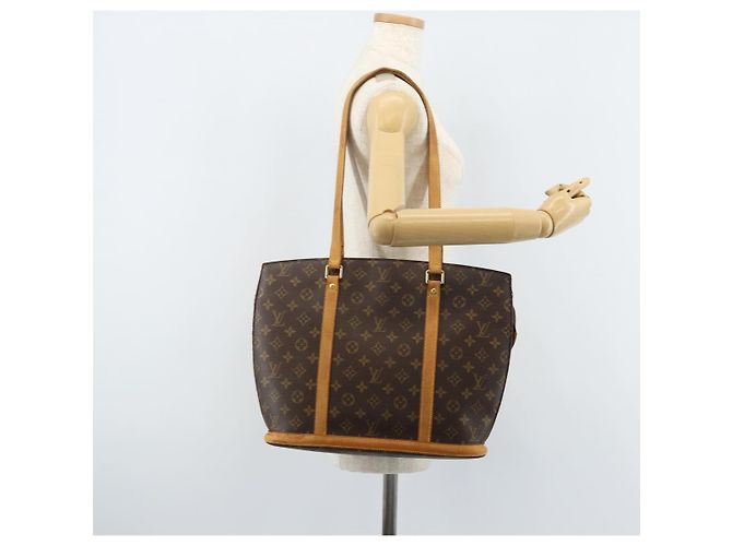 LOUIS VUITTON Borsa Tote Babylone Monogram M51102 LV Auth AMZ008 Monogramma - vista 25