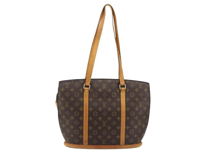 LOUIS VUITTON Borsa Tote Babylone Monogram M51102 LV Auth AMZ008 Monogramma - vista 3