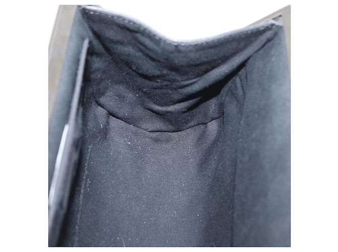 Céline Bolso de hombro de lona Macadam C de CELINE gris plateado auténtico YKZ580 Castaño Plata - vista 18