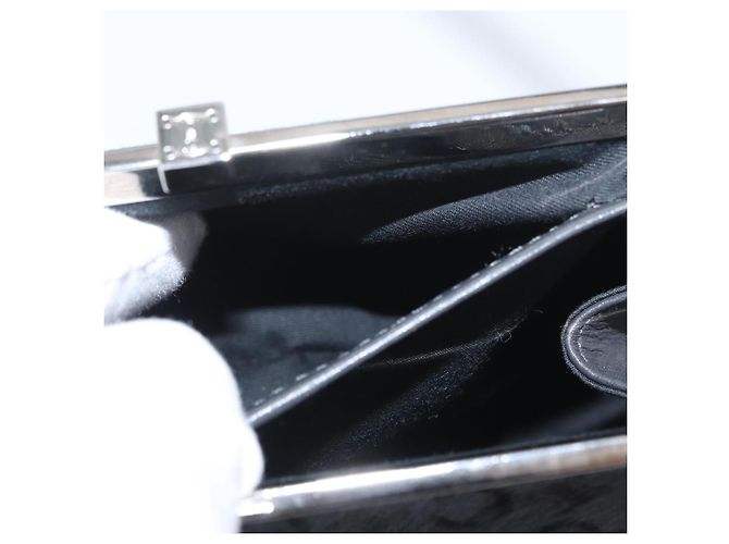 Céline Bolso de hombro de lona Macadam C de CELINE gris plateado auténtico YKZ580 Castaño Plata - vista 20