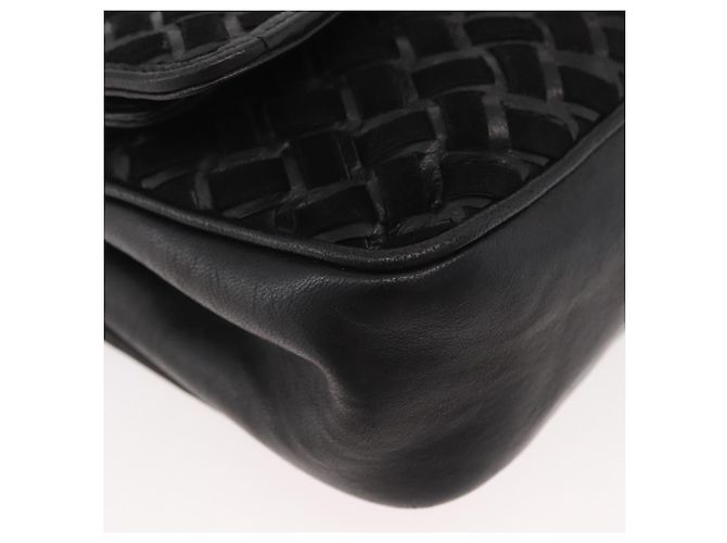 BALLY Borsa a Spalla in Pelle Nera e Oro Auth YKZ1046 Nero D'oro - vista 10