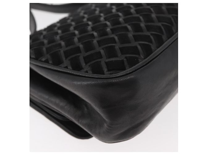 BALLY Borsa a Spalla in Pelle Nera e Oro Auth YKZ1046 Nero D'oro - vista 12