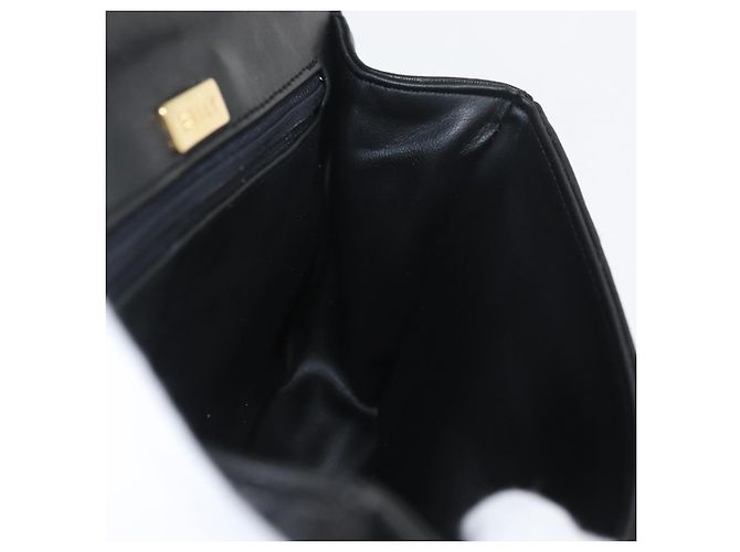 BALLY Borsa a Spalla in Pelle Nera e Oro Auth YKZ1046 Nero D'oro - vista 18