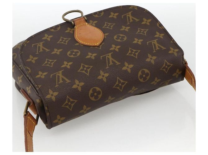 LOUIS VUITTON Borsa a Spalla Monogram Saint Cloud GM M51242 LV Auth INZ029 Monogramma - vista 6
