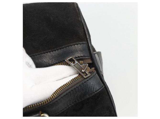 Céline Sac à bandoulière CELINE C Sulky 2 Set Noir Beige Auth 164638 - vue 12