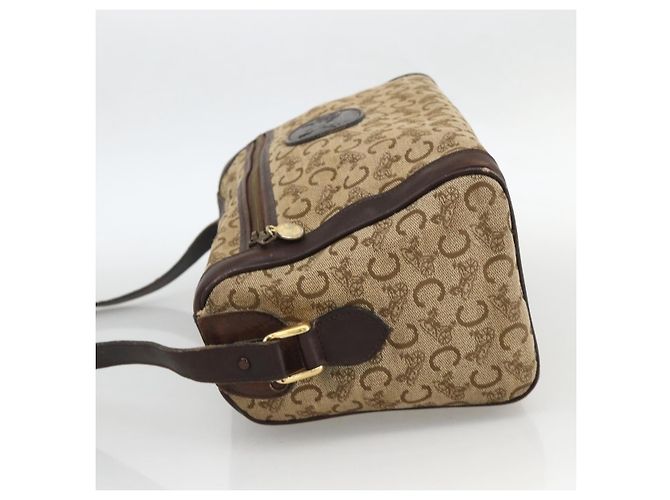 Céline Sac à bandoulière CELINE C Sulky 2 Set Noir Beige Auth 164638 - vue 4