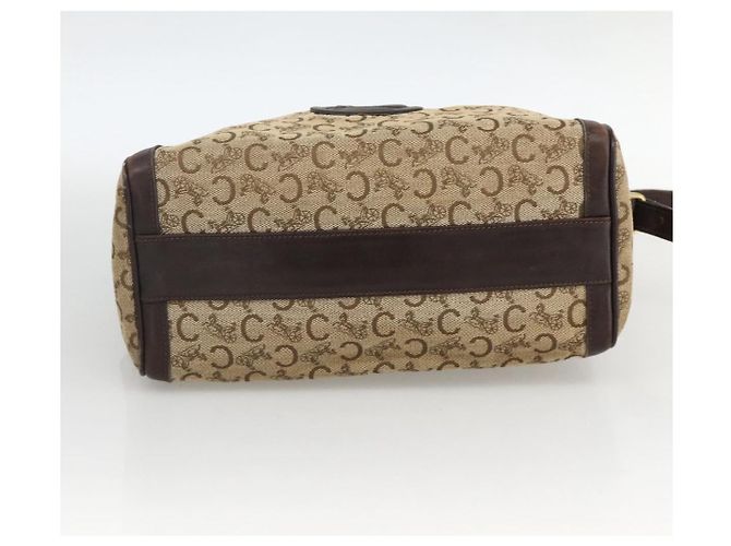 Céline Sac à bandoulière CELINE C Sulky 2 Set Noir Beige Auth 164638 - vue 6