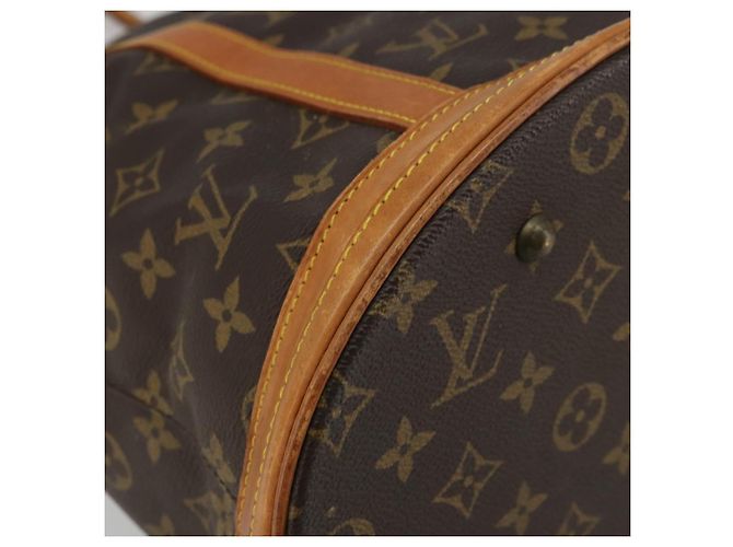 LOUIS VUITTON Borsa a Spalla Monogram Bucket GM M42236 LV Auth bs34385 Monogramma - vista 11