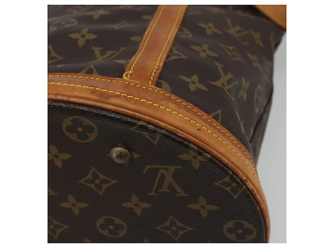 LOUIS VUITTON Borsa a Spalla Monogram Bucket GM M42236 LV Auth bs34385 Monogramma - vista 12
