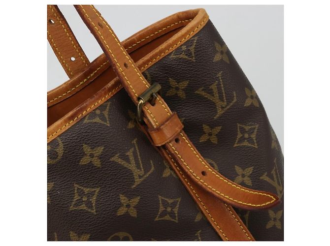 LOUIS VUITTON Borsa a Spalla Monogram Bucket GM M42236 LV Auth bs34385 Monogramma - vista 14