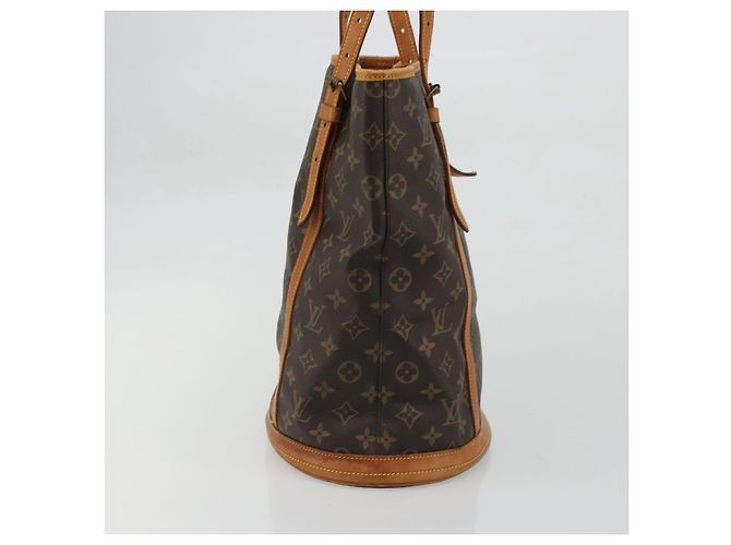 LOUIS VUITTON Borsa a Spalla Monogram Bucket GM M42236 LV Auth bs34385 Monogramma - vista 5