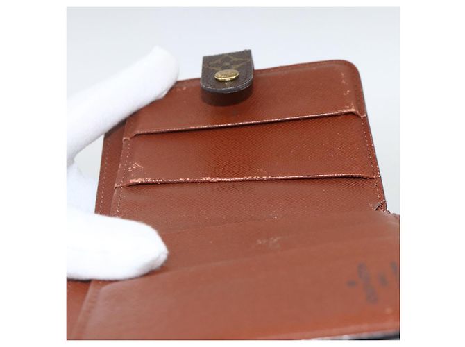 Portafoglio Compact Zip Monogram LOUIS VUITTON M61667 LV Auth AMZ571 Monogramma - vista 17