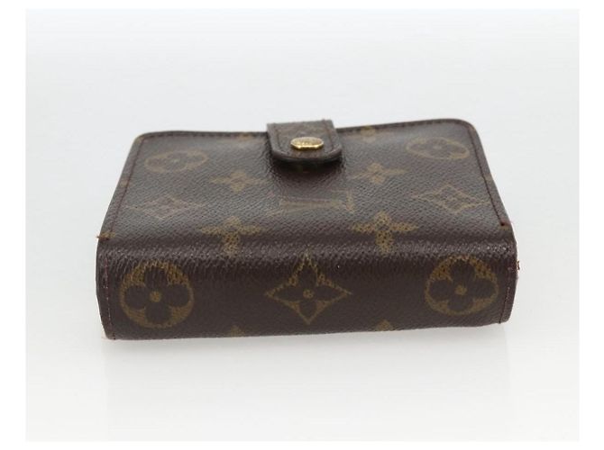 Portafoglio Compact Zip Monogram LOUIS VUITTON M61667 LV Auth AMZ571 Monogramma - vista 5