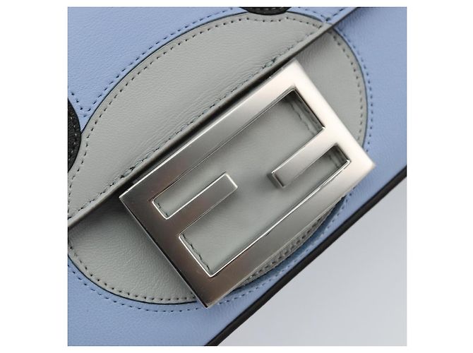 FENDI Nappa Dratini FRGMT x POKMON Mamma Baguette Pelle 2way Auth 158602SM - vista 16