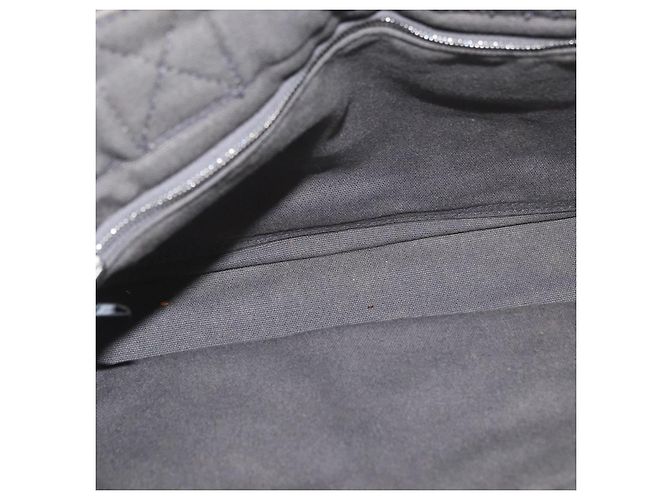 Hermès HERMES Fourre Tout PM Handtasche Canvas Grau Silber Auth BAZ508 Braun - Ansicht 16