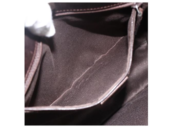 Borsa a Spalla GG Canvas Gucci Beige Oro 91762 Auth BAZ020 D'oro - vista 20