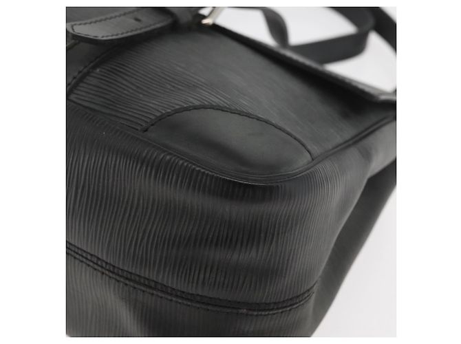 LOUIS VUITTON Borsa a Mano Epi Segur MM Nera M58862 LV Auth ka3751 Nero - vista 11