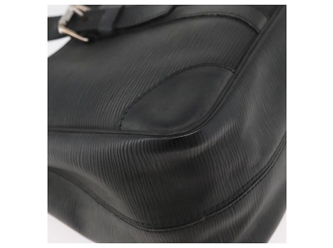 LOUIS VUITTON Borsa a Mano Epi Segur MM Nera M58862 LV Auth ka3751 Nero - vista 12