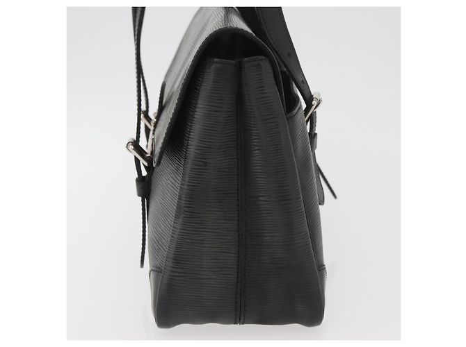 LOUIS VUITTON Borsa a Mano Epi Segur MM Nera M58862 LV Auth ka3751 Nero - vista 4