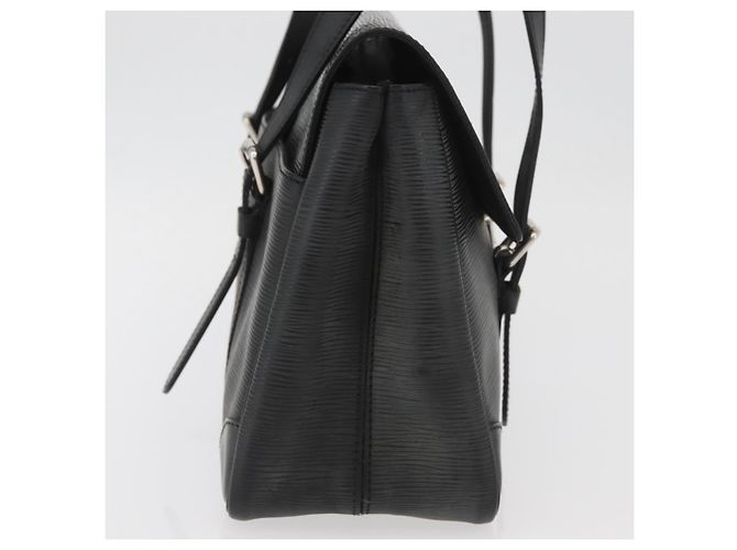 LOUIS VUITTON Borsa a Mano Epi Segur MM Nera M58862 LV Auth ka3751 Nero - vista 5