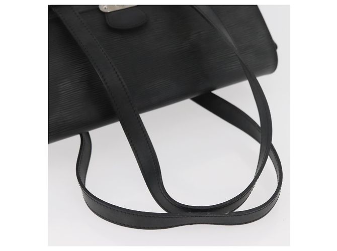 LOUIS VUITTON Borsa a Mano Epi Segur MM Nera M58862 LV Auth ka3751 Nero - vista 7
