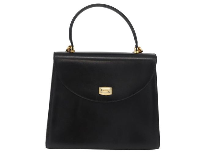 BALLY Borsa a mano in pelle 2 vie Nero Oro Auth YKZ1052 D'oro - vista 2
