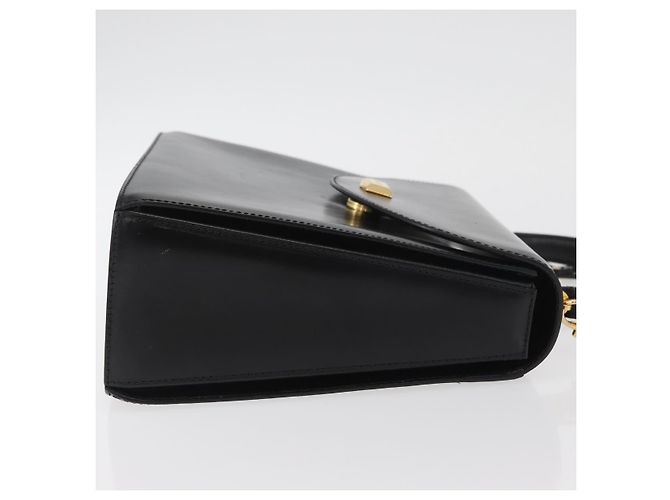 BALLY Borsa a mano in pelle 2 vie Nero Oro Auth YKZ1052 D'oro - vista 4