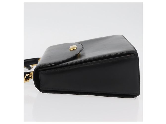 BALLY Borsa a mano in pelle 2 vie Nero Oro Auth YKZ1052 D'oro - vista 5