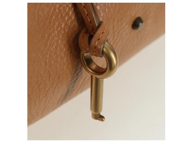 Chloé Borsa a mano Chloe Paddington in pelle marrone oro argento autentica am11221SAM D'oro - vista 15