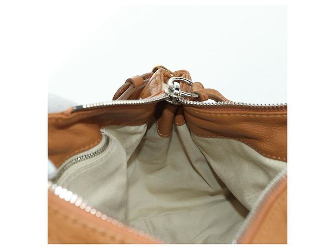 Chloé Borsa a mano Chloe Paddington in pelle marrone oro argento autentica am11221SAM D'oro - vista 19
