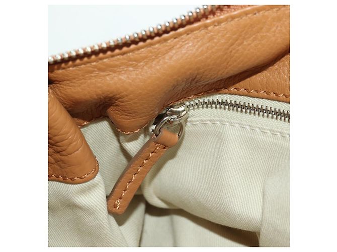 Chloé Borsa a mano Chloe Paddington in pelle marrone oro argento autentica am11221SAM D'oro - vista 21