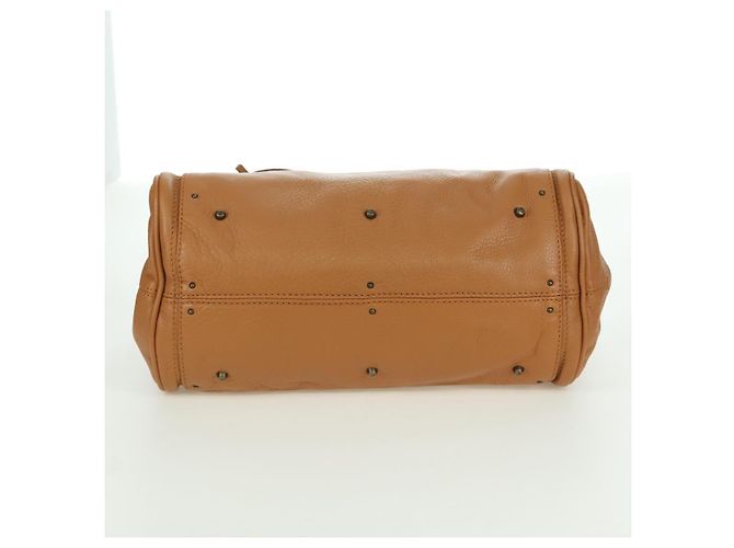 Chloé Borsa a mano Chloe Paddington in pelle marrone oro argento autentica am11221SAM D'oro - vista 9