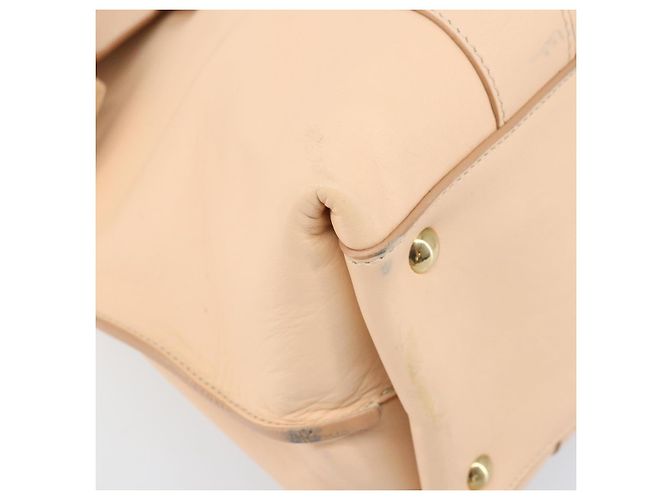 Borsa a mano in pelle Gancini Salvatore Ferragamo Rosa Oro Auth BSZ659 D'oro - vista 11