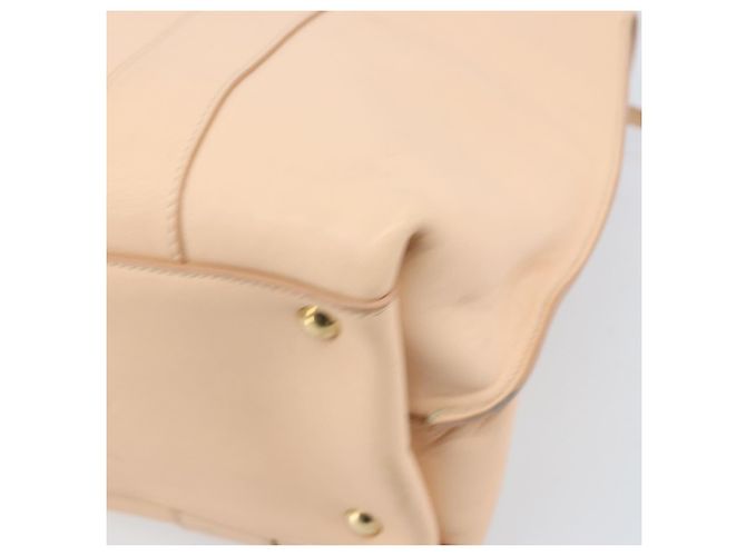 Borsa a mano in pelle Gancini Salvatore Ferragamo Rosa Oro Auth BSZ659 D'oro - vista 12