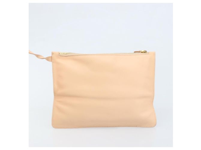 Borsa a mano in pelle Gancini Salvatore Ferragamo Rosa Oro Auth BSZ659 D'oro - vista 23