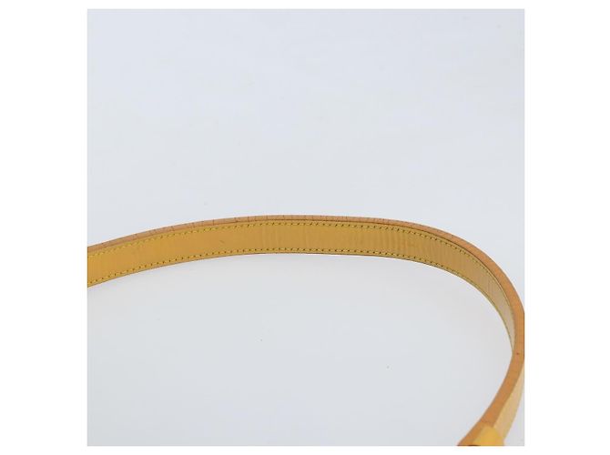 Noe LOUIS VUITTON Borsa a Spalla Petit Noé Epi Gialla M44109 LV Auth ARZ759 Giallo - vista 8
