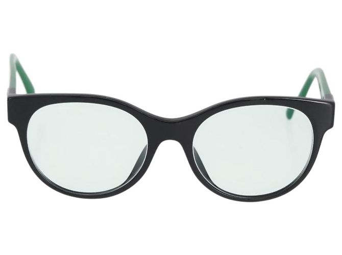 CHANEL COCO Mark Glasses plastic Green CC Auth BAZ663 - view 2