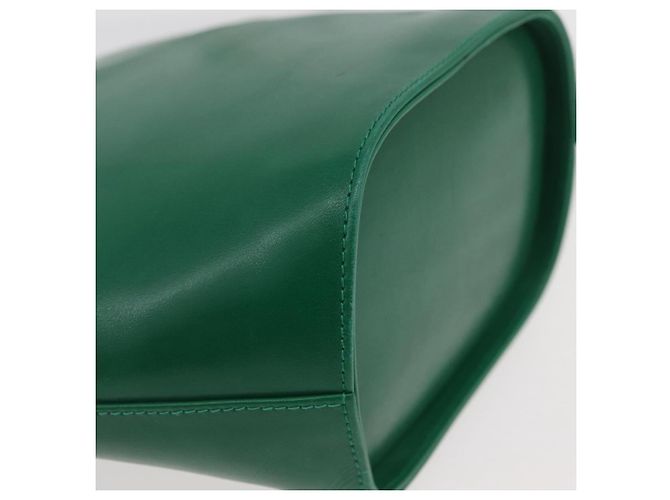 Borsa a Spalla Salvatore Ferragamo in Pelle Verde Oro Auth 167004A D'oro - vista 10