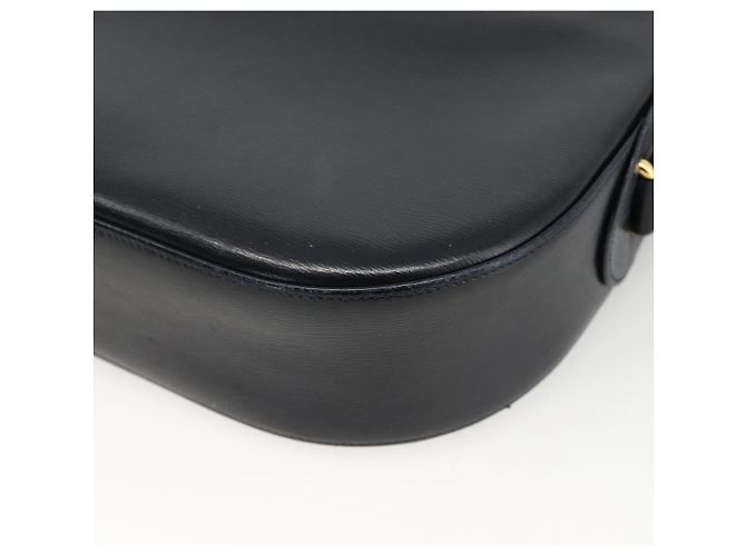 Borsa a Spalla Cartier in Pelle Blu Navy Oro Auth bs34428 D'oro - vista 12