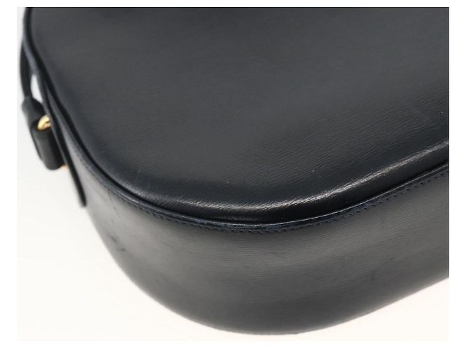 Borsa a Spalla Cartier in Pelle Blu Navy Oro Auth bs34428 D'oro - vista 13