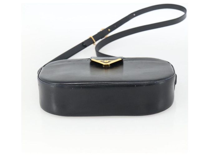 Borsa a Spalla Cartier in Pelle Blu Navy Oro Auth bs34428 D'oro - vista 9