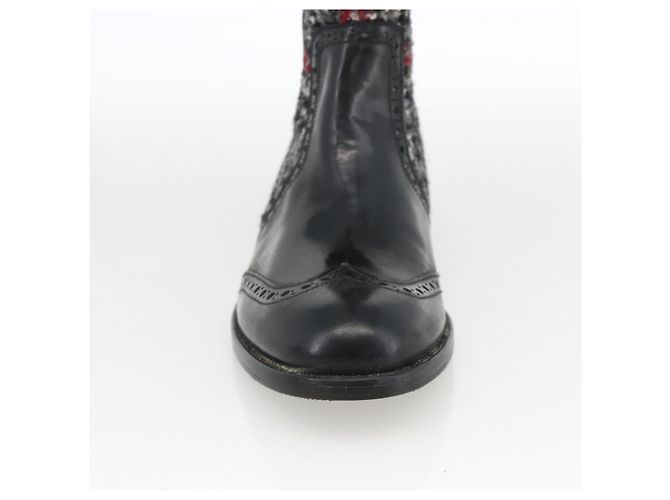 Dolce & Gabbana DOLCE&GABBANA Botas Largas Lana 37 Negro Auth 174624A - vista 27