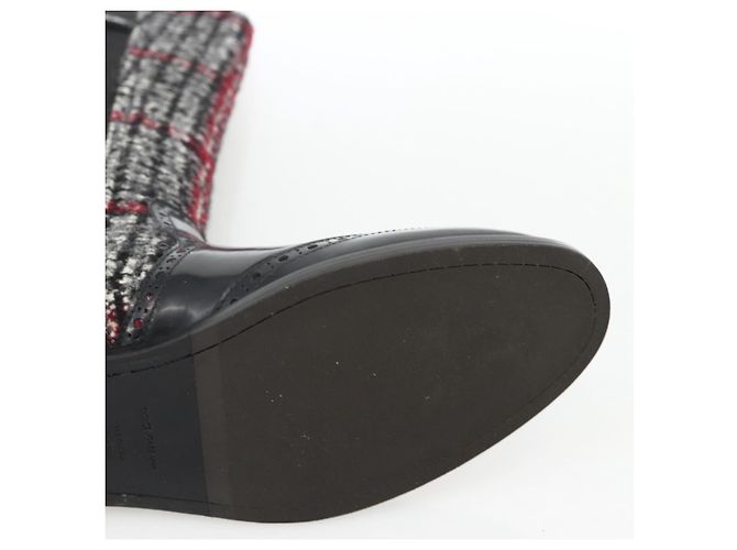 Dolce & Gabbana DOLCE&GABBANA Botas Largas Lana 37 Negro Auth 174624A - vista 8