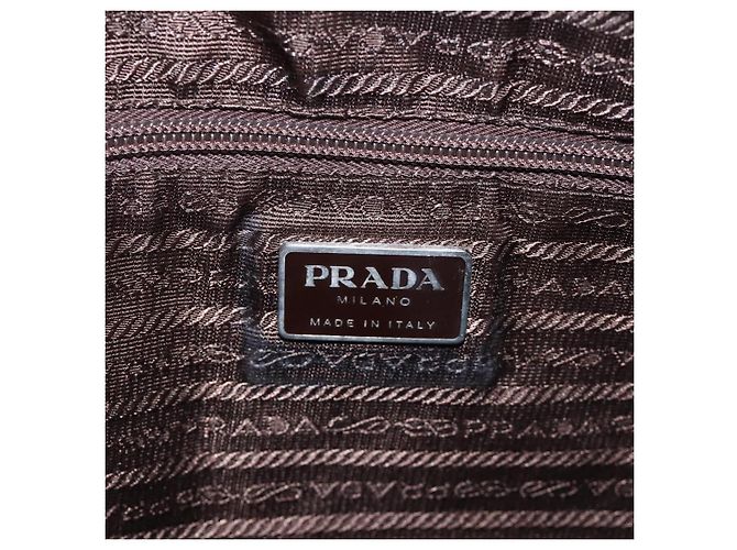 Borsa a Spalla PRADA Nylon Khaki Argento Autentica INZ058 Cachi - vista 17