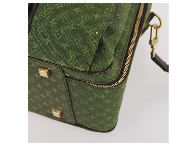 LOUIS VUITTON Borsa Boston Mini Claudine Monogram TST Khaki M42332 LV Auth gh1987 Cachi - vista 12