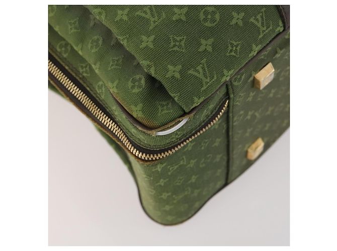 LOUIS VUITTON Borsa Boston Mini Claudine Monogram TST Khaki M42332 LV Auth gh1987 Cachi - vista 13